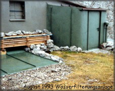 WASSERFILTERANLAGE AUG93